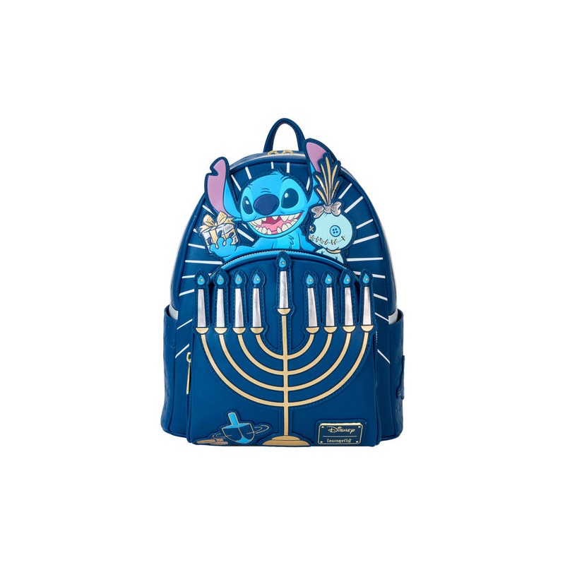 Loungefly Disney - Lilo e Stitch - Zaineto Stitch Light Up Menorah WDBK3762